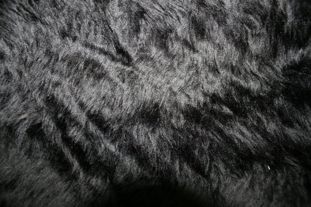 Plain Fur Black